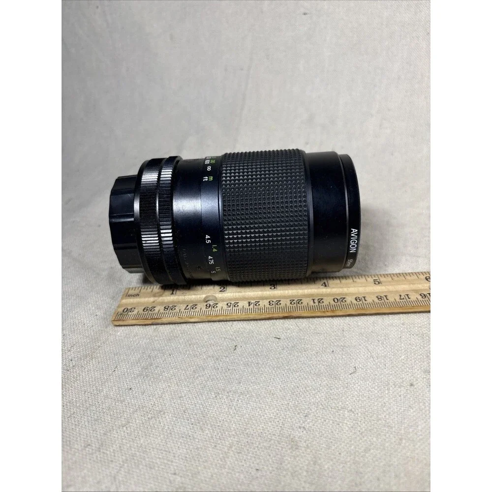 Lenmar Rx-7 1:2.8 55mm Camera Lens Poor Condition Parts Or Repair Only